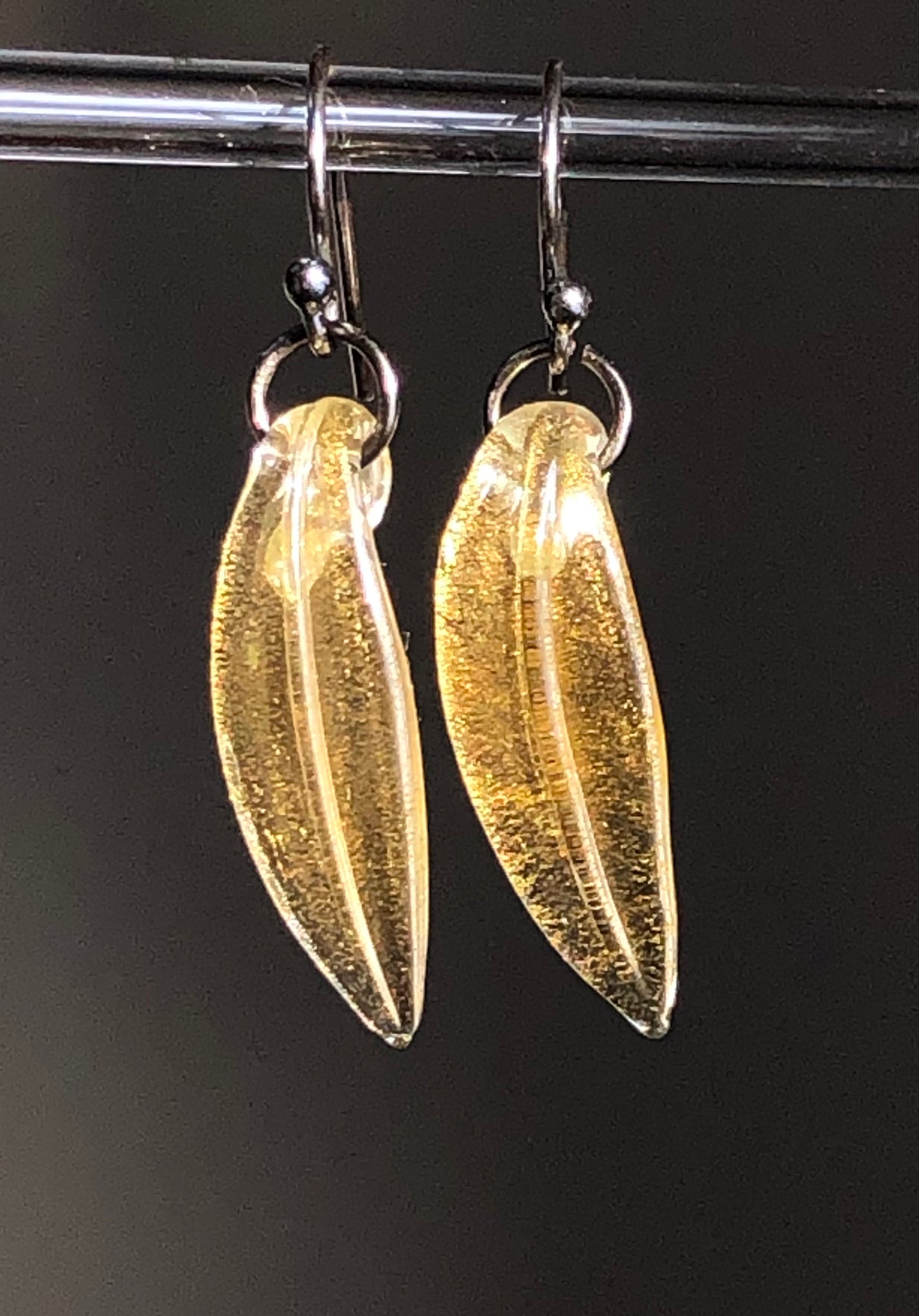 Gold Leaf Earrings